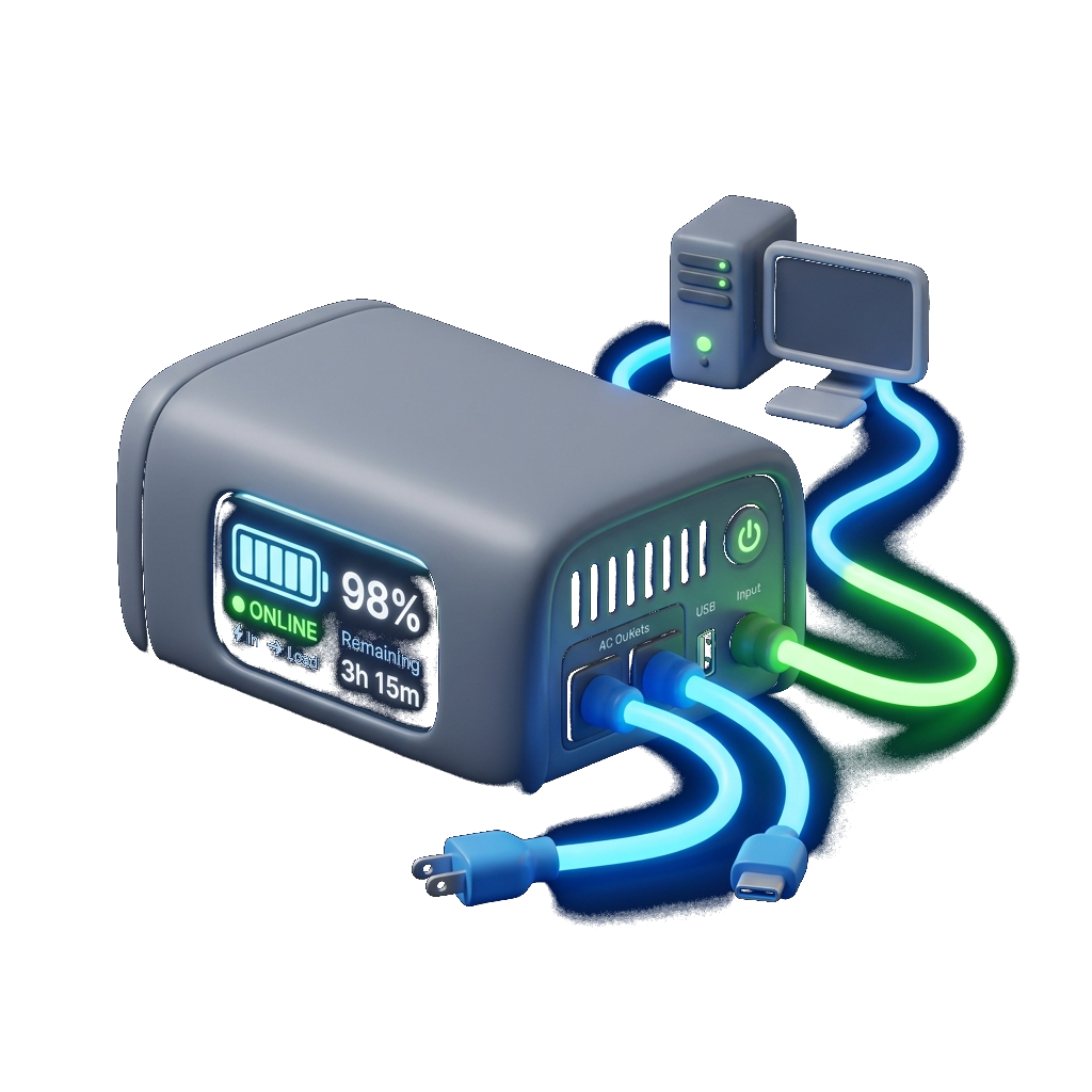 Power Backup Solutions illustration