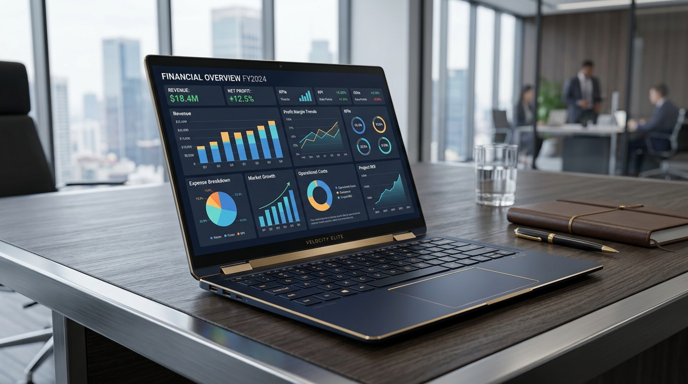 Laptops illustration
