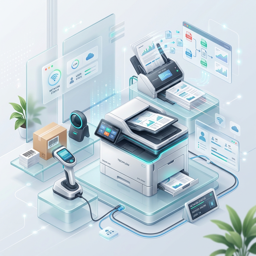 Printers - Peripherals illustration