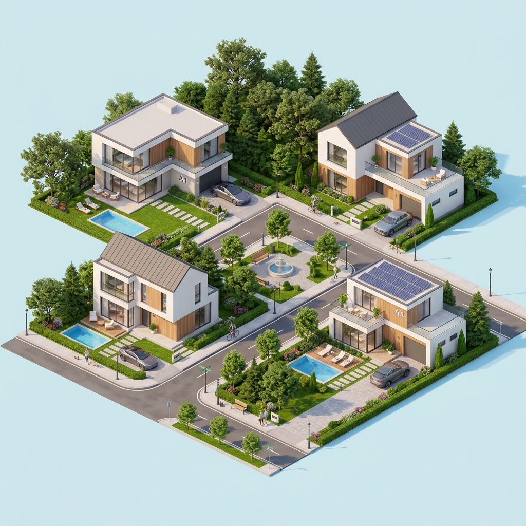 Residential illustration